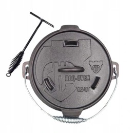 ⭐⭐ketinis katilas, medžioklinis puodas, vengriški kepsniai, 4l, židinio griliui⭐⭐