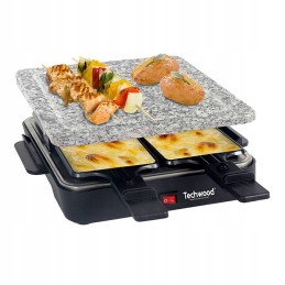 Elektrinė raclette kepsninė 4 žmonėms Techwood Tra 47p