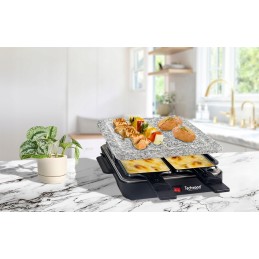 Elektrinė raclette kepsninė 4 žmonėms Techwood Tra 47p