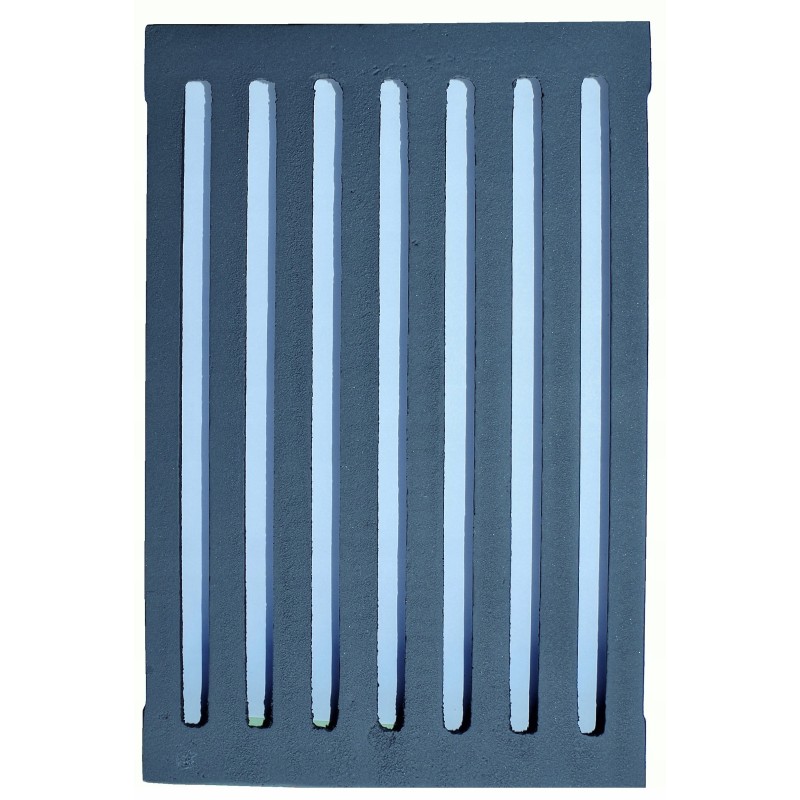 Ketaus židinio grotelės Nr.2 virtuvinei viryklei, 30x20