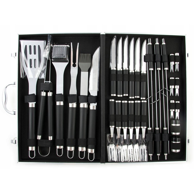 FRL 33 dalių nerūdijančio plieno kepsninės įrankių rinkinys