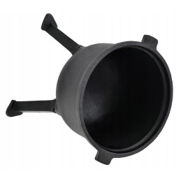 Ketaus katilas 8 litrų, vengriškas medžioklės puodas ugnies kepsniams