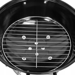 Apvalios anglies kepsninės su dangteliu, grotelės 41cm