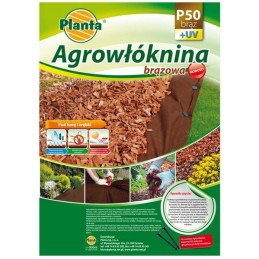 Agrotekstilė p50 ruda 1,1x10m mulčiavimo planta, prekės kodas: p50br11x10