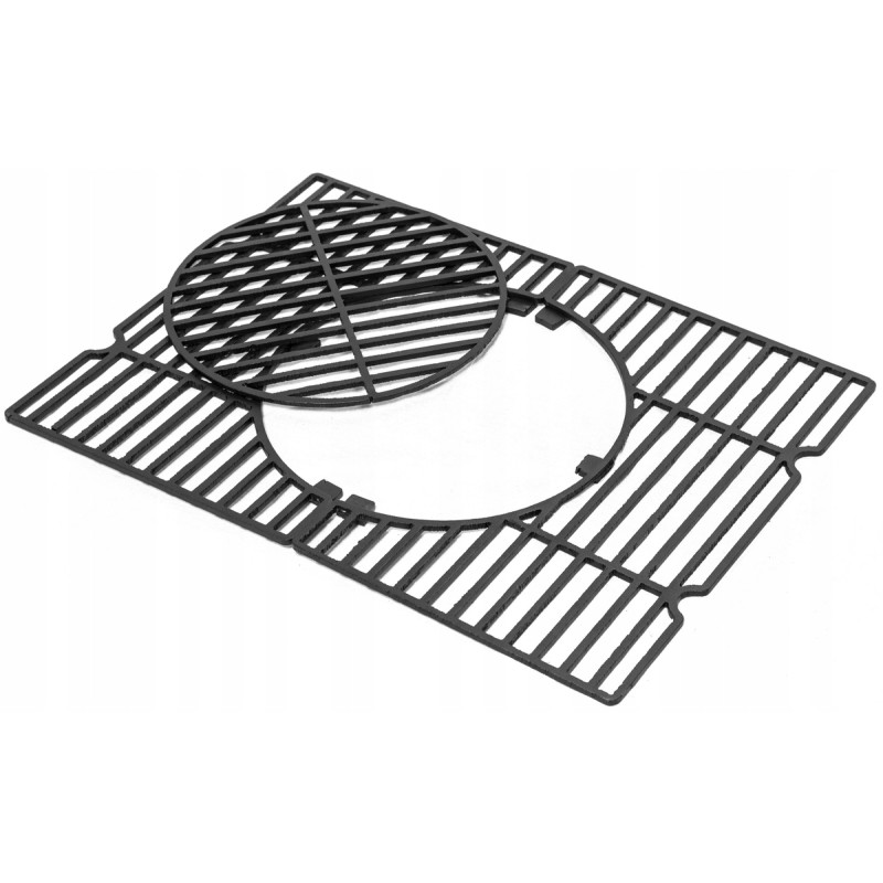 Activa ketaus grotelės kampinėms kepsninėms 56,8 x 41,5 cm - 17970