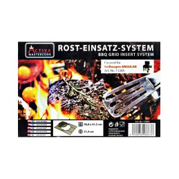 Activa ketaus grotelės kampinėms kepsninėms 56,8 x 41,5 cm - 17970