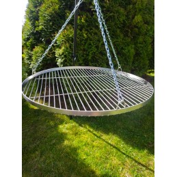 Nerūdijančio plieno grotelės fi70, apvalios, pakabinamos