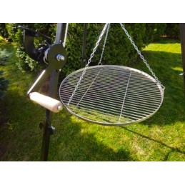 Nerūdijančio plieno grotelės fi70, apvalios, pakabinamos