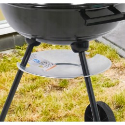 Nebrangus medžio anglies grilis lund garden kietos 41 cm grotelės su dangteliu