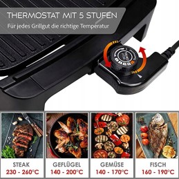 Teppanyaki elektrinė kepsninė lbg8588 2200 col