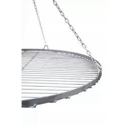 Grotelės 60cm, plieninės trikojo grotelės, sodo židinys, nerūdijančio plieno gaminys