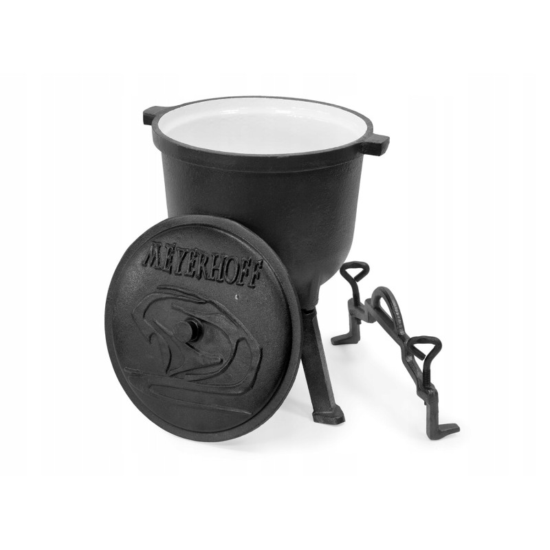 Katilas su ugnimi, emaliuotas puodas, 4l Meyerhoff