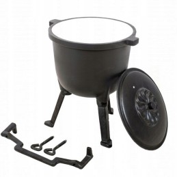 Katilas su ugnimi, emaliuotas puodas, 4l Meyerhoff