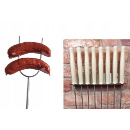 Wp šakės laužo stulpai 8 nerūdijančio plieno rankena 130