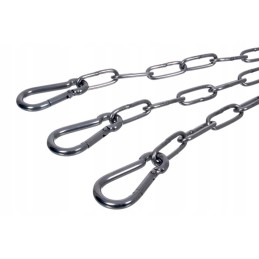 Apvalios nerūdijančio plieno grotelės 600mm su pakabinama grandine