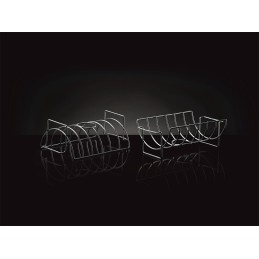 Daugiafunkcis vištienos ir šonkaulių stovas Napoleon 2 viename kepsninės stovas