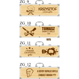 Pardavimo objektas – personalizuotas kepsninės komplektas bambukinėje dėžutėje!