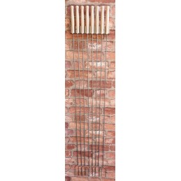 Wp šakės laužo stulpai 8 nerūdijančio plieno rankena 115