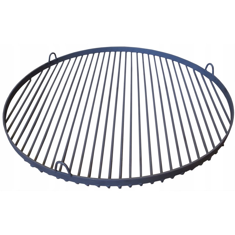 Plieninės 70 cm skersmens grotelės. grotelės tinka grandinėle patraukiamiems trikojams, laužui, židiniui ir kt.