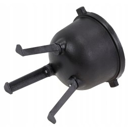 Ketaus emaliuotas medžioklinis puodas 5l puodas laužui mk102