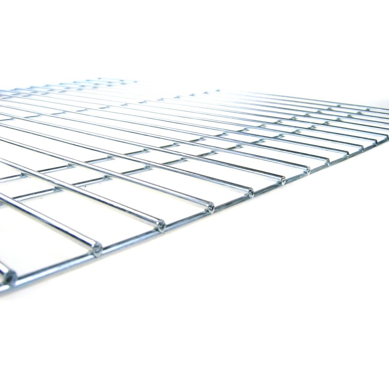 Chromuotos grotelės griliui statyti 67x40