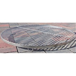 Apvalios plieninės grotelės, 70 cm, labai stabilios.