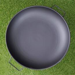 Metalinė sodo laužavietė su rankenomis, 58 cm am
