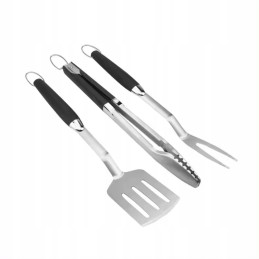 Profesionalus nerūdijančio plieno kepsninės indų rinkinys, 3 vnt