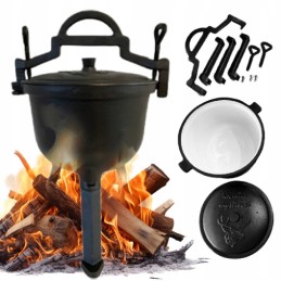 ⭐7 litrų emaliuotas katilas + 2 nemokami receptai⭐