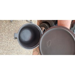 ✅ Stovintis katilas, ketaus medžioklinis katilas, 7l