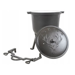 Emaliuotas ketaus puodas, 4l