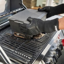 Aukščiausios kokybės aramidinės kepsninės pirštinės