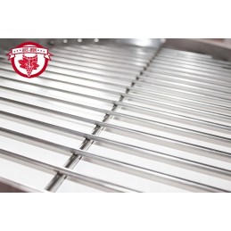 Įvairios grotelės, apvalios nerūdijančio plieno grotelės