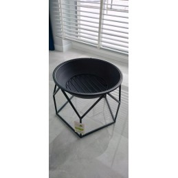 Židinys, sodo laužavietė, grilis, grotelės, dubuo, 43 cm