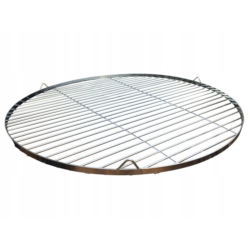 80 chromo grotelės, židinys griliui, trikojis, židinio taškas