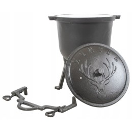 Emaliuotas ketaus puodas, 4l