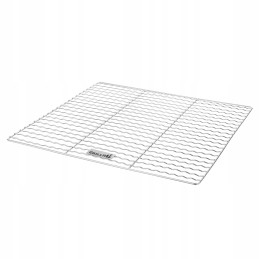 Inox rūkykla/grilio grotelės - sertifikuotos 55x55cm