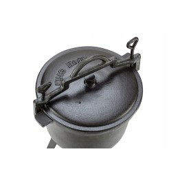 Ketaus medžioklės puodas 4l emaliuotas Kinghoff kh-2241