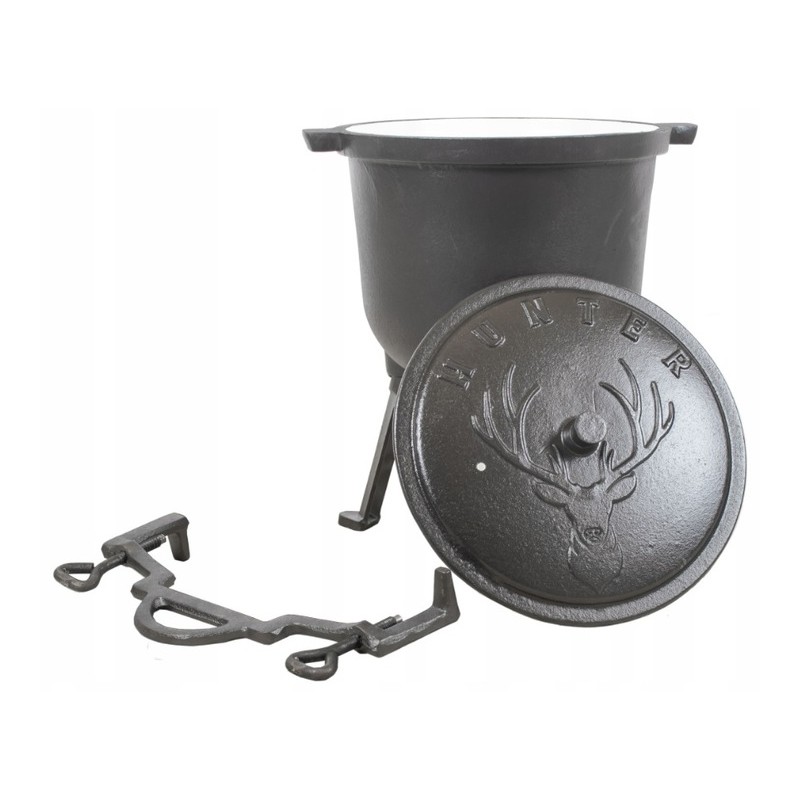 Emaliuotas ketaus puodas, 4l