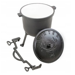 Emaliuotas ketaus puodas, 4l