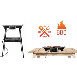 Elektrinė kepsninė Camry CR 6612 2400 colių