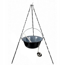 Originalus vengriškas emaliuotas katilas, 16l