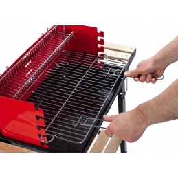 Grillmaster Redbend GM2000 anglies grilis + pūstuvas