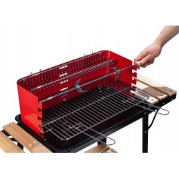 Grillmaster Redbend GM2000 anglies grilis + pūstuvas