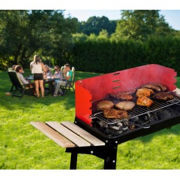 Grillmaster Redbend GM2000 anglies grilis + pūstuvas