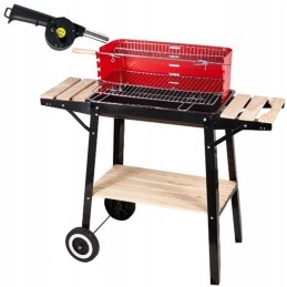 Grillmaster Redbend GM2000 anglies grilis + pūstuvas