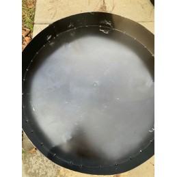 ⭐ Sodo kepsninė su anglimis, stabilus trikojis, 2 viename laužavietė ⭐