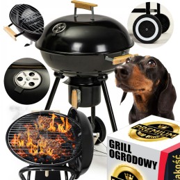 Anglies kepsninė su dangteliu, apvalios metalinės grotelės, kietas židinys