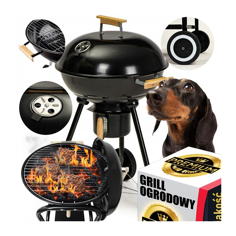 Anglies kepsninė su dangteliu, apvalios metalinės grotelės, kietas židinys