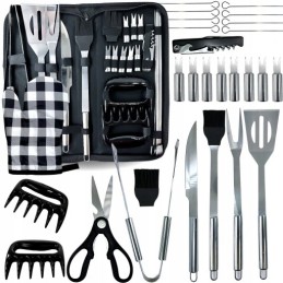 ⭐⭐Keliaus rinkinys, priedai, įrankiai, kepsninės įrankiai 24 viename rinkinys + dėklas⭐⭐